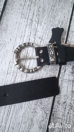 Мужской кожаный ремень diesel
