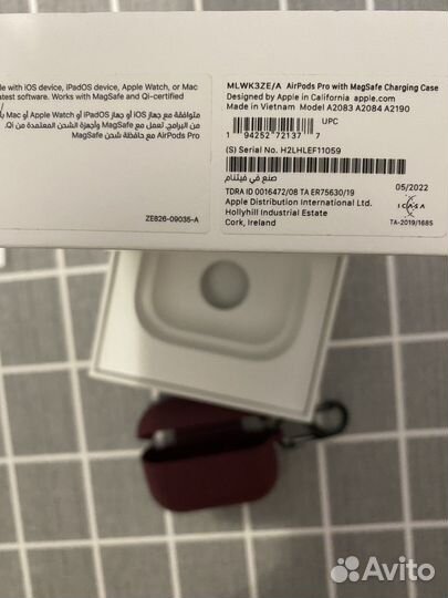 Беспроводные наушники apple airpods pro Magsafe