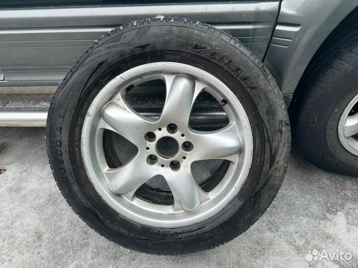 Летняя резина на дисках R 18 4шт