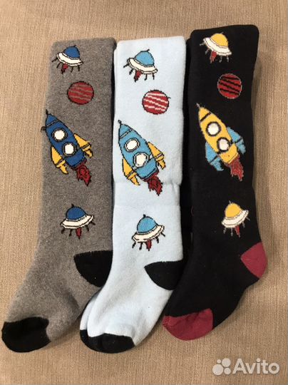 Колготки утеплённые 98/104