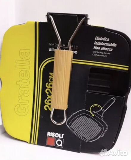 Сковорода-гриль (Италия) новая