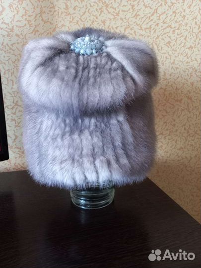 Шапка норковая