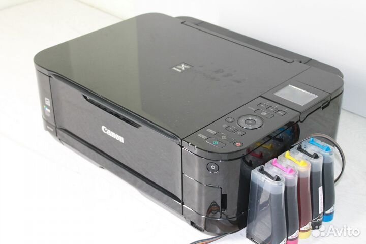 Мфу с снпч Canon MG5140 (дуплекс, заправлен)
