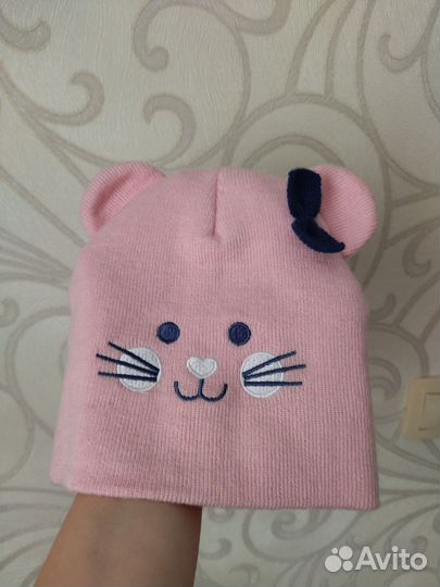 Шапочки для девочки, на 3-4 года