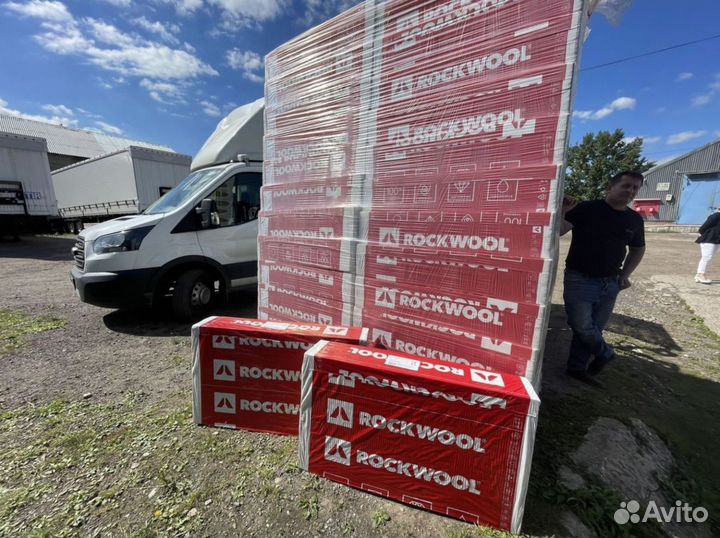 Утеплитель Rockwool Венти 50 для вент фасада