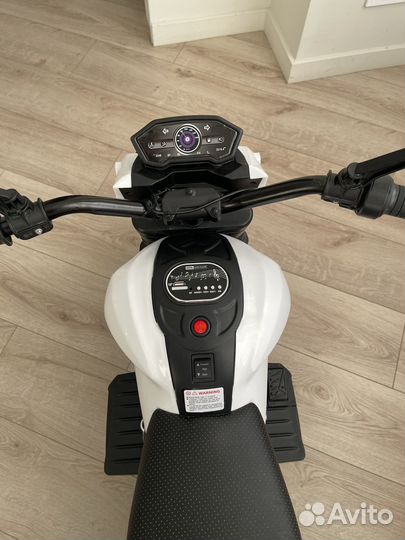 Детский электро мотоцикл новый