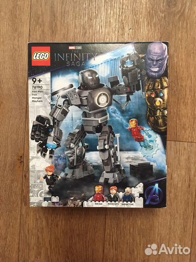 Lego infinity saga 76190 новый