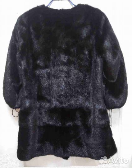 Шуба Норка 46-48 р-р без капюшона