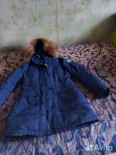 Куртка зимняя мужская бу