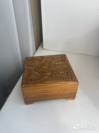 Шкатулка деревянная СССР