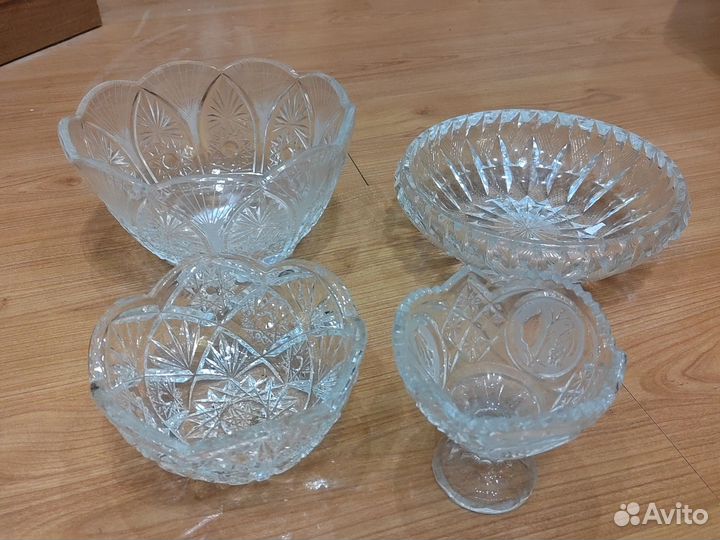 Ваза стекло хрусталь