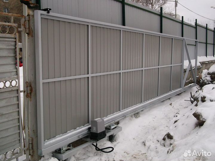 Изготовление,установка и ремонт откатных ворот