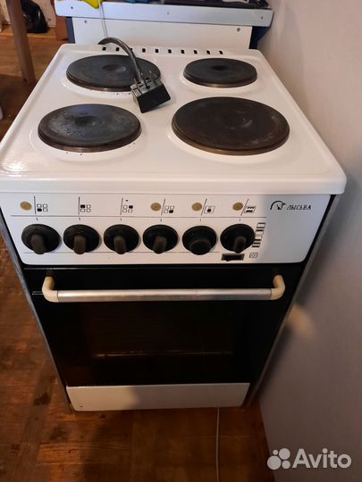 Плита электрическая бу с духовкой