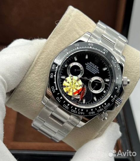 Часы мужские Rolex Daytona черные LS