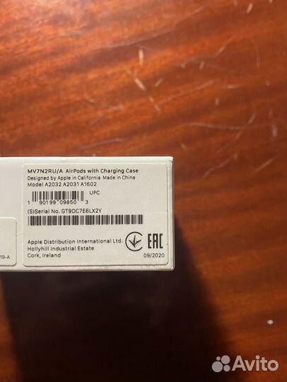 Наушники apple airpods оригинал