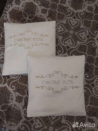 2 подушечки. Ручная работа