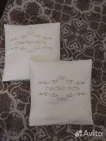 2 подушечки. Ручная работа