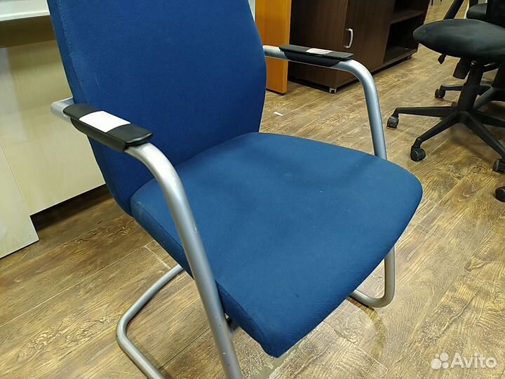 Кресло конференц б/у Sitland SPa 12628-син