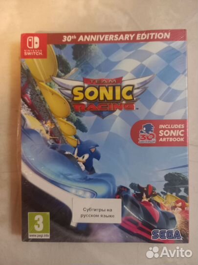 Sonic racing Kao Tactics Orge Switch