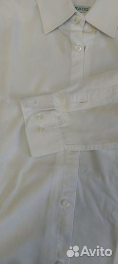 Рубашка белая рост 154 ворот 33