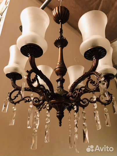 Люстры хрусталь СССР