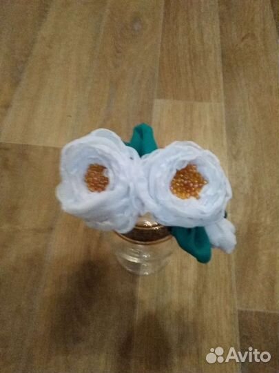Изготовление украшений из искусственных цветов
