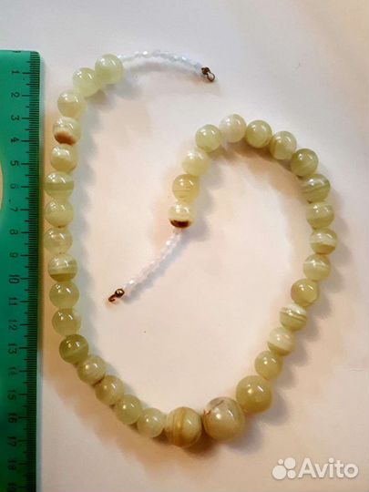 Бусы натуральный камень