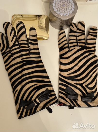 Перчатки новые кожа пони Dents