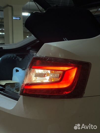 Задние фонари Skoda Octavia A7 High Led