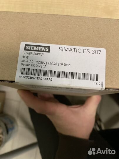 Блок питания siemens 6es7307
