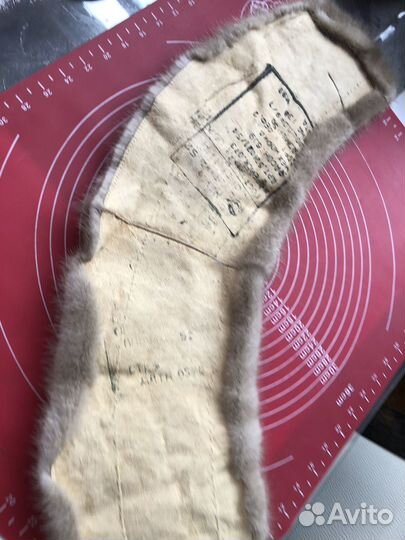 Мех голубой норки