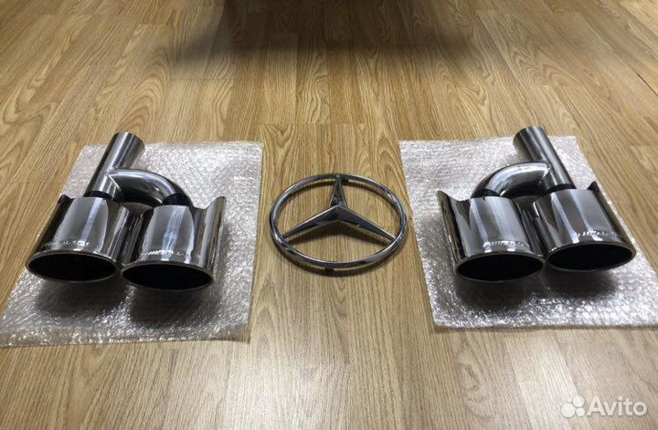 Насадки глушителя Mercedes