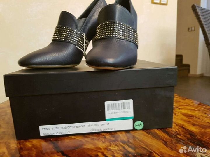 Туфли женские 37 размер Италия натуральная кожа