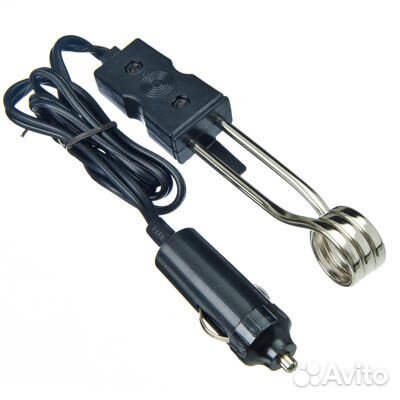 Кипятильник автомобильный, медно-никелевый,12V