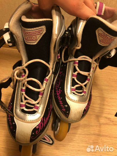 Ролики раздвижные женские Bladerunner 35-39