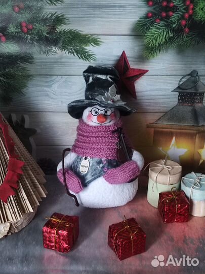 Снеговики Ручная работа