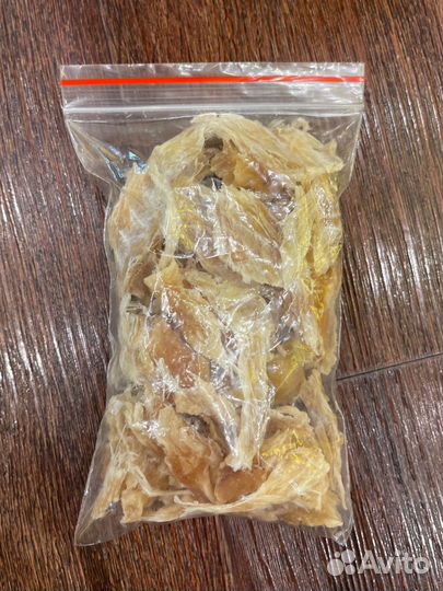 Филе ерша, сушеная треска