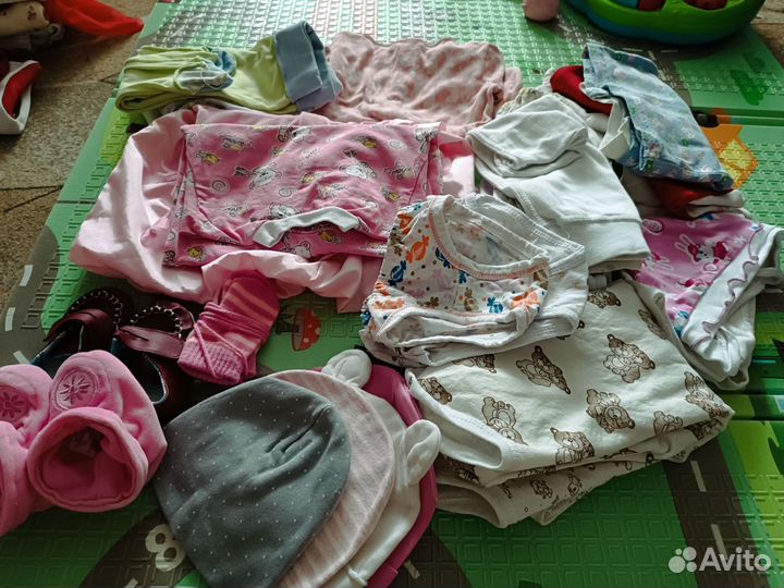 Вещи пакетом на новорождённого 56 62 68
