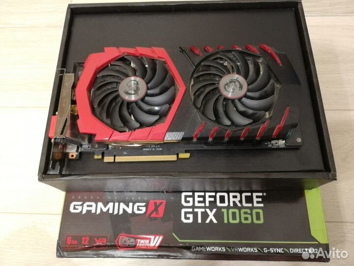 Видеокарта gtx 1060 6gb msi