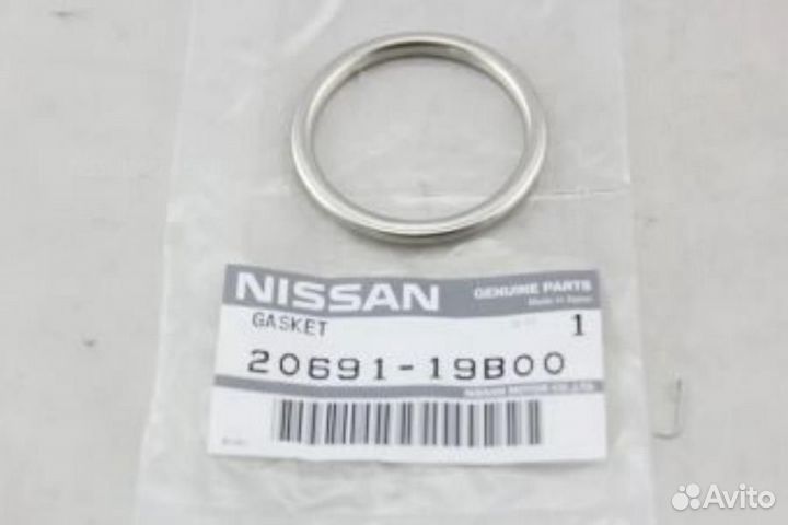 Nissan 20691-19B00 Прокладка глушителя