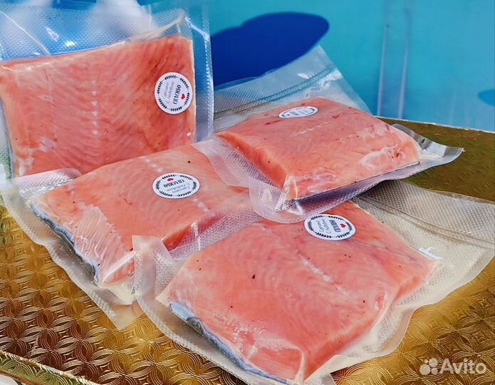 Рыба малосольная в вакуумной упаковке