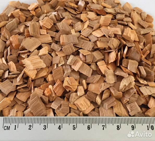 Щепа, чистая ольха без коры для копчения