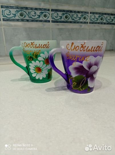 Кружка любимой внучке)