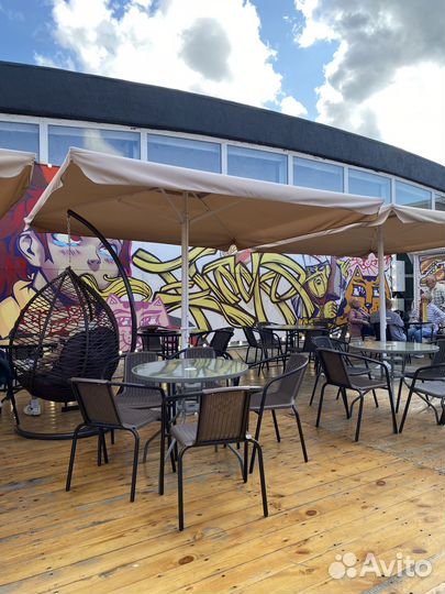 Зонты для летнего кафе