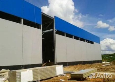 Сэндвич-панели для строительства п. Старый Городок