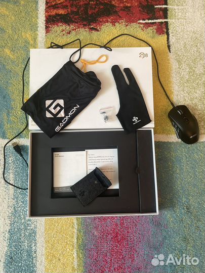 Графический планшет gaomon m10k