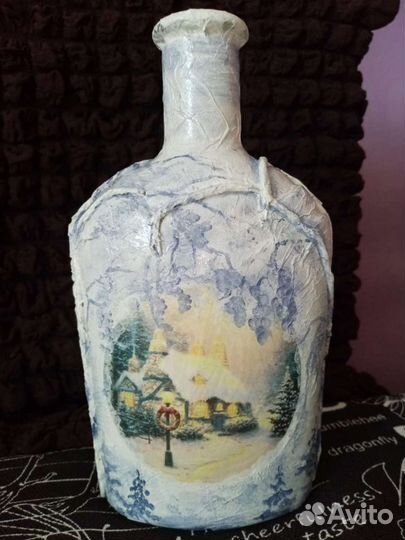 Бутылка для декора