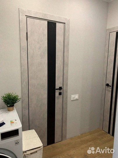 Двери межкомнатные зеленые