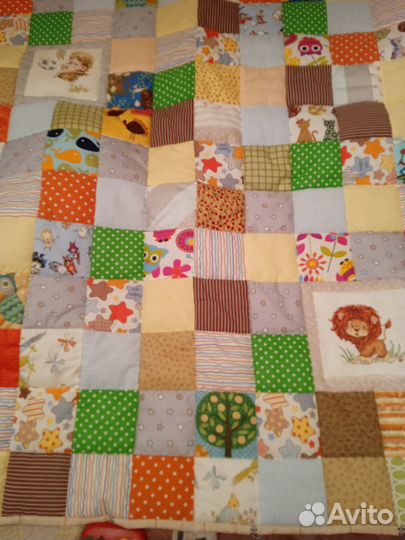Лоскутное одеяло детское