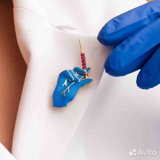 Dr.Vorobev Брошь 